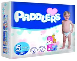 Подгузники Paddlers Standart №5 Junior 11-25kg 28