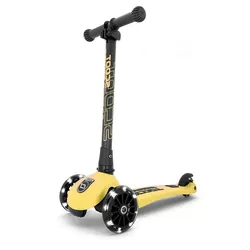 купить Самокат Scoot&Ride 96358 Highway Kick 3 Led Lemon в Кишинёве 