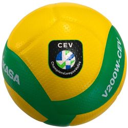 Мяч волейбольный №5 Mikasa V200W verde galben (5668)