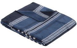 cumpără Textile de casă Ibena 3235/600 Jacquard Decke Santorin Blue în Chișinău 
