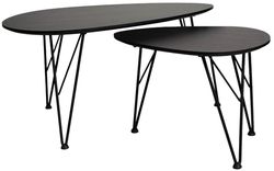 cumpără Măsuţă cafea Deco Anais CT-2010 (2 măsuțe) Black în Chișinău 