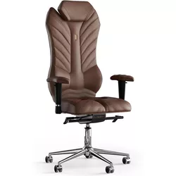 купить Офисное кресло Kulik System Monarch Brown Piele в Кишинёве 