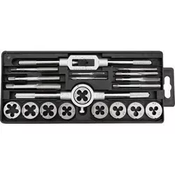 купить Набор ручных инструментов Topex 14A425 Tarozi-matrite M3-M12 (20buc) 14A425 в Кишинёве 