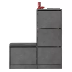 cumpără Raft pentru încălțăminte Trendy Oslo, Gri în Chișinău 