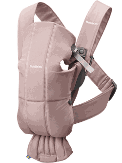 Анатомический  рюкзак-кенгуру BabyBjorn Mini Dusty Pink