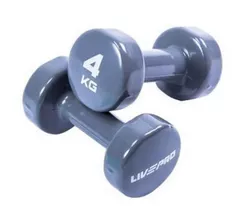 cumpără Ganteră LiveUp LP8076/04/GY 4kg în Chișinău 