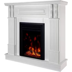 cumpără Șemineu electric ArtFlame Veronix & Cris, 1000x1050x300mm, Alb în Chișinău 