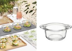 cumpără Veselă Bormioli Rocco 27064 Емкость сервировочная стеклянная Buffet 300ml în Chișinău 