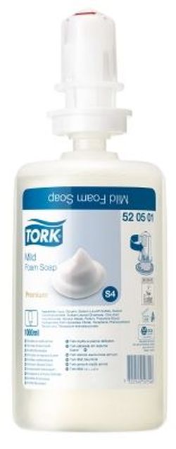 Мыло-пена Tork, S4, 2500доз, 1000ml, Premium