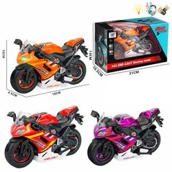 cumpără Mașină ToyMall 005112 Motocicleta din metal cu muzica si lumini în Chișinău 