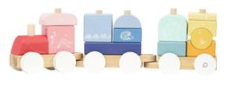 купить Игрушка Premaman PJQC3B-CCC-UNQ Trenulet din lemn Little Poesy в Кишинёве 