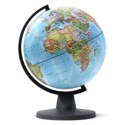 купить Глобус New World Glob cu harta politica a lumii, d=32cm, albastru (Gl.32.PVC_blue) в Кишинёве 