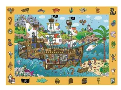 cumpără Puzzle Trefl 15594 Spy Guy. Corabia piratilor, 100el în Chișinău 