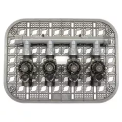 купить Блок управления поливом Hydro S KIT irigație: grilă de fixare + 4 vane cu servomotor RN 155 Plus (0640372) в Кишинёве 