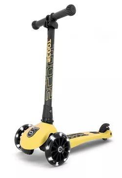 cumpără Trotinetă Scoot&Ride 96358 Highway Kick 3 Led Lemon în Chișinău 