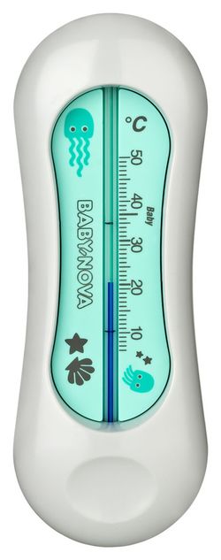”Baby-Nova” Termometru de baie oval, fără BPA, 1 buc. (33129)
