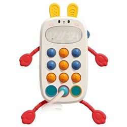 cumpără Iinel dentiție Chipolino DIG02468864 Rabbit Phone 8в1, развивающий în Chișinău 