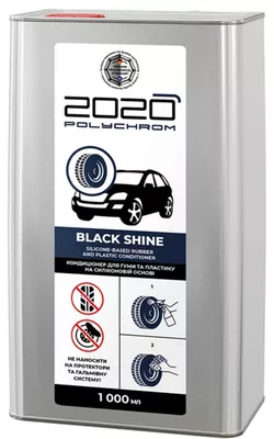 cumpără Produs de îngrijire auto Polychrom 2020 Polish pentru roți BLACK SHINE, 1 L în Chișinău 