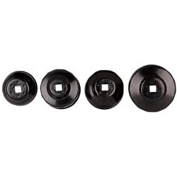 купить Ручной инструмент King Tony 9AE2004 набор съемников масляных фильтров 4 пр., 66-93мм, 3/8M в Кишинёве 