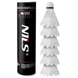 cumpără Echipament pentru badminton Nils SL-00014261 Fluturs badminton pana (6 buc.) NBL6206 14-30-132 în Chișinău 