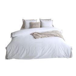 купить Постельное белье Riviera Maison 333029 Whisper 240x200/220 White в Кишинёве 