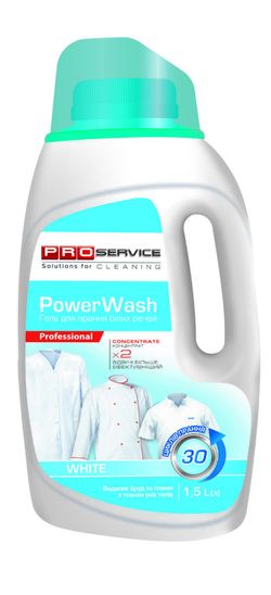 Detergent lichid PROservice PowerWash White, 1.5L
