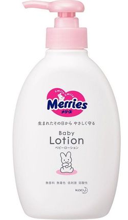 Лосьон увлажняющий для тела Merries Baby (0+) 400 мл