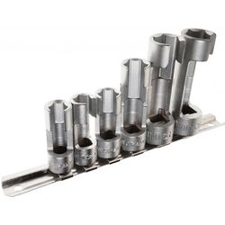 cumpără Set de tubulare, bite, duze JTC JTC-4536 Набор головок разрезных 6-ти гранных (6 предм.) în Chișinău 