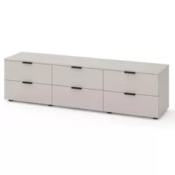 cumpără Comodă TV Nex Home A023, 1800x420x490mm, PAL, Cashmere în Chișinău 