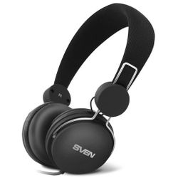 Headset SVEN AP-320M Black, Microphone on the cable, 4pin 3.5mm mini-jack, cable 1.2m