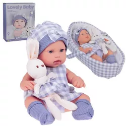 cumpără Păpușă Essa YT12-2C Păpușă din gel moale Mov, 33 cm în Chișinău 