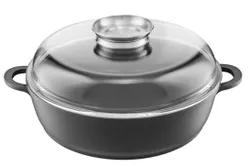 cumpără Cratiță Ambition 84106 Taurus, 28cm, Aroma Knob, Cast Aluminium, Heat-Resistant Glass în Chișinău 
