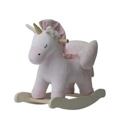 cumpără Leagăn pentru bebeluși Premaman PJQP86-CCC-UNQ Balansoar din lemn Unicorn Roz în Chișinău 