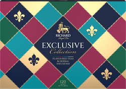 RICHARD EXCLUSIVE COLLECTION FRUIT & HERBAL TEAS 120 pac