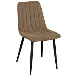 купить Стул Deco DC-90 BGF166-7 Brown Velvet+Black Legs в Кишинёве 