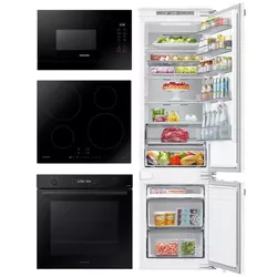 cumpără Set de tehnică încorporabilă Samsung NV7B4125ZAK/WT + NZ64H37070K/WT + MG22M8254AK/E2 + BRB80F30ADF0EO în Chișinău 