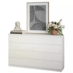 купить Комод MebelStar NEO 8S 160x43x98 White (MBS-1101) в Кишинёве 