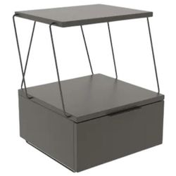 cumpără Noptieră Trendy Tekoba Antracit, 42x52x41cm (GTR001530) în Chișinău 