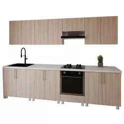 купить Мебель для кухни Smartex (30126) K3 300сm Stejar Deschis в Кишинёве 