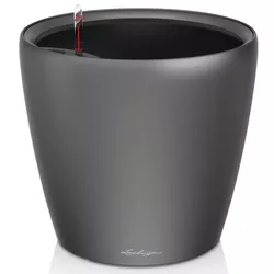 купить Цветочный горшок Lechuza Classico Premium 21 LS, Charcoal в Кишинёве 