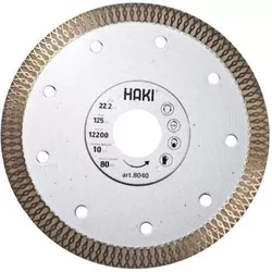 cumpără Disc de tăiere Haki Lamă diamantată 8040 125×1mm PORȚELAN/CERAMICĂ în Chișinău 