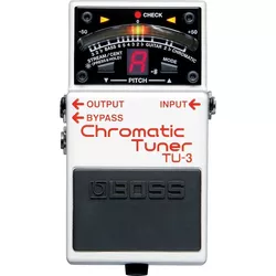 купить Аксессуар для музыкальных инструментов Roland TU-3 tuner-pedal cromatic pentru chitara в Кишинёве 
