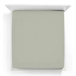 cumpără Lenjerie de pat Formesse 035-19-0633 Fitted Sheet Bella Gracia standard 180x190-200x220 Grey green în Chișinău 