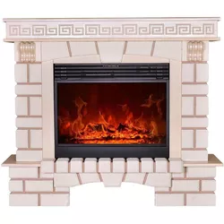 купить Камин электрический ArtFlame Nazarii & Mirabella, 1136x1328x356 mm, Jasmin в Кишинёве 