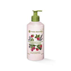 Lapte catifelat pentru corp Zmeură & Mentă 390 ml