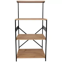 купить Шкаф Trendy Anemon-Negru, Pin 60x124x45cm, multifunctionala (GTR006653) в Кишинёве 