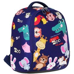 Рюкзак для дошкольников "Зоопарк" КЛАСС I синий