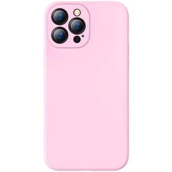 cumpără Husă pentru smartphone Baseus Liquid Silica Gel Protective iPhone 13 Pro, Pink în Chișinău 