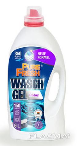 Жидкий порошок Pure Fresh Color 6l