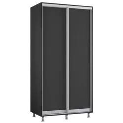 cumpără Dulap Mobildor-Lux Aron-P uși glisante din PAL (120x60x220H cm) Anthracite în Chișinău 